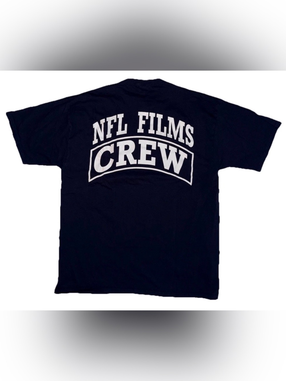 Vintage Super Bowl XXXVI Size XL NFL Film Crew T Shirt Patriots Vs Rams 2002